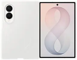 Чохол Samsung Fold 8 Wide Silicone Magnet Case EF-EF971CWEGUA White (7292264) - мініатюра 4