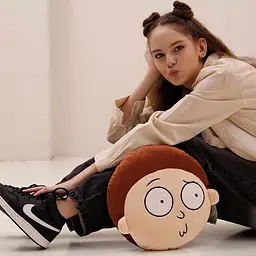 Подушка декоративна WP Merchandise Rick & Morty Morty's face - мініатюра 7