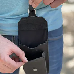 Шкіряна напоясна сумка TARWA 16.5х2х10 см sum0025403 - мініатюра 7