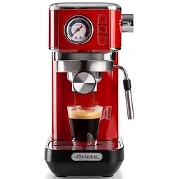 Рожкова кавоварка еспресо Ariete 1381 Red (00M138113AR0) - мініатюра 2