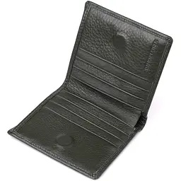 Жіночий гаманець на магніті з натуральної шкіри ST Leather 9,5х10х2 см acs0029654 - мініатюра 5