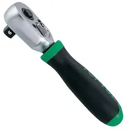 Тріскачка для торцевих головок 1/4" Toptul 45 зубців (укорочена) CJDI0812