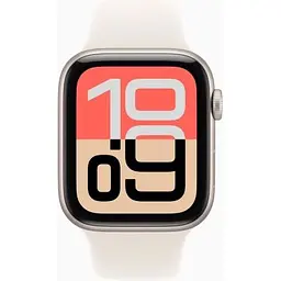 Смарт-годинник Apple Watch SE 3 GPS 44mm Starlight Aluminium Case with Starlight Sport Band - M/L (MEHJ4RK/A) - мініатюра 2
