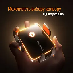 Бездротовий зарядний пристрій СolorWay Ultra-mini 15W Чорний (CW-CHAW069Q-BK) - мініатюра 9