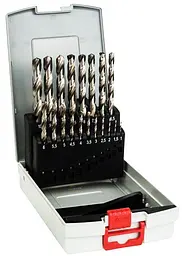 Набір свердел по металу Professional HSS-G ProBox 1-10мм кейс 19шт Bosch hoz0013331
