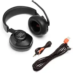 Навушники JBL Quantum 400 повнорозмірні провідні чорні (JBLQuantum400BLK) - мініатюра 2