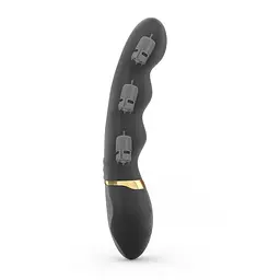 Вібратор Dorcel Too Much Rechargeable 22 см чорний - мініатюра 4