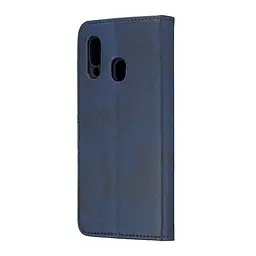 Чохол-книжка Premium Samsung A40 (A405) Dark Blue - мініатюра 3