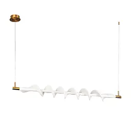 Люстра LED Levistella 7813089 (1200) AB, 16W, 3000K, бронзовий метал, сучасний стиль для дому