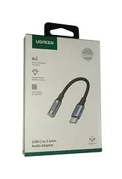 Перехідник-адаптер кабель UGREEN av142 Type-C to 3.5 мм 10 см - мініатюра 6