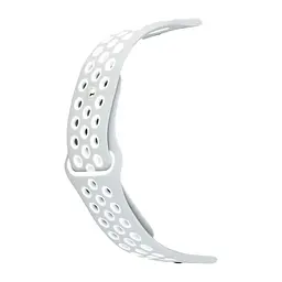 Ремінець Apple Watch Nike Sport 42/44/45/46/49 мм Сірий/Білий S - мініатюра 2