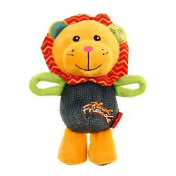 Іграшка для Собак Gigwi Plush Friendz Левеня з пищалкою 16х8х8 см
