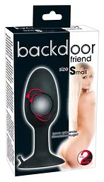 Анальна пробка Orion Backdoor Friend Small 9 см (чорний) - мініатюра 3