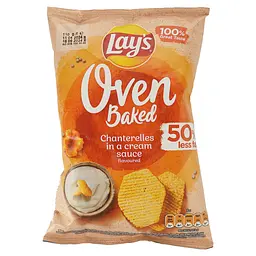 Чипсы Lay's Oven Baked со вкусом лисичек в сметане 110 г (944158)