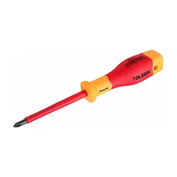Викрутка Tolsen Premium діелектрична VDE хрестова PH 1 × 80 мм (V30401)
