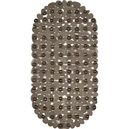Килимок для ванної Eco Fabric Камінці 66х34 см прозоро-чорний (6634-004) - мініатюра 2