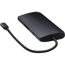 Адаптер Satechi USB-C Multiport Adapter 8K with Ethernet V3 Midnight (ST-P8KED) - мініатюра 2