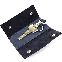 Шкіряна ключниця GRANDE PELLE 11,3х4,5х2 см acs0025842 - мініатюра 3