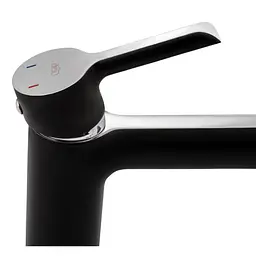 Змішувач для раковини Qtap Grand BCR 001F, Чорний матовий - мініатюра 4
