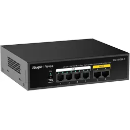 Комутатор мережевий Ruijie Networks RG-ES106F-P - мініатюра 2