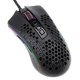 Мишка Redragon Storm M808 RGB Optical, ігрова, 12400dpi., 7кн., Ultralight чорна - мініатюра 2
