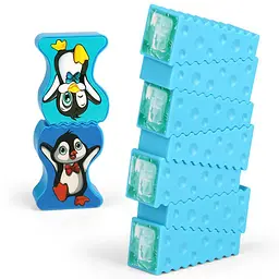 Настільна інтерактивна гра Ummi 707-B18 Penguin Ice-stacking Game Blue - мініатюра 2