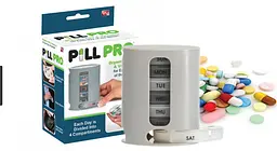 Таблетниця на 7 днів PILL PRO Органайзер для таблеток та вітамінів з контейнерами на кожен день тижня - мініатюра 5
