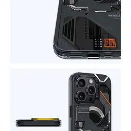 Чохол Benks Mecha Case with MagSafe для Apple iPhone 16 Pro Max Black (6948005905484) [132543] - мініатюра 4