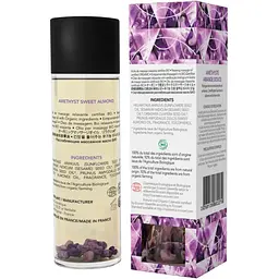 Масажна олія Exsens Amethyst Sweet Almond 100 мл - мініатюра 2