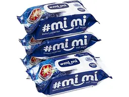 Вологі серветки МІ МІ 120шт Antibacterial