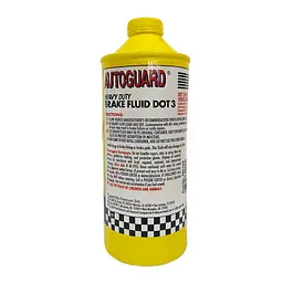 Гальмівна рідина Autoguard Brake Fluid DOT 3, 0,946л. - мініатюра 3