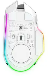 Комп'ютерна миша Razer Basilisk V3 Pro 35K RGB USB-A/WL/BT білий teh0013965 - мініатюра 6