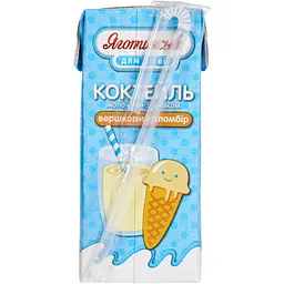 Коктейль молочний Яготинське для дітей Вершковий пломбір 200 г - мініатюра 4