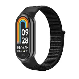 Ремінець нейлоновий ArmorStandart для Xiaomi Smart Band 9/8 Black (ARM74009)