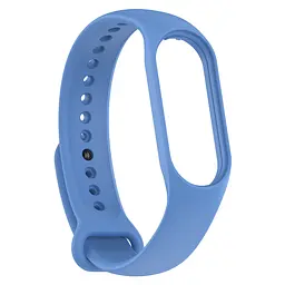 Силіконовий ремінець для фітнес браслетів Xiaomi Mi Band 5/6/7, Silicone, jean blue, зі зручною застібкою, на фітнес трекер та смарт годинник, ArmorStandart (ARM61906)