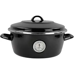 Каструля з термометром Vitrinor Dutch Oven 26 см 5 л чорна  (2111692)