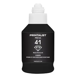Чорнило PRINTALIST GI-41 для Canon Pixma G2420/3420 190г Black пігментне (PL41BP) - мініатюра 2