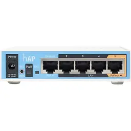 Бездротовий маршрутизатор (роутер) MikroTik hAP (RB951Ui-2ND) [128307] - мініатюра 2