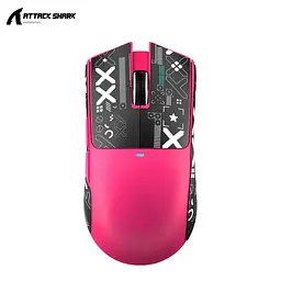 Мишка ATTACK SHARK X11SE Rosa | PAW3311 | 65 годин на одному заряді