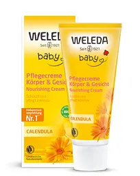 Дитячий живильний крем Weleda Календула, 75 мл (009654DE) - мініатюра 3