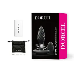 Анальна пробка з вібрацією та перловим масажем Dorcel Spin Plug Dorcel SO9019 97577 - мініатюра 6