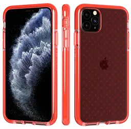 Протиударний чохол із антимікробним покриттям Tech21 Evo Check для iPhone 11 Pro Max (6.5") Coral My World - мініатюра 2