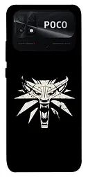 TPU чохол Demsky Wolf medallion для Xiaomi Poco C40