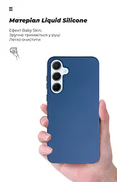 Чехол ArmorStandart ICON для Samsung A55 5G (A556) Dark Blue (ARM74324) - мініатюра 7