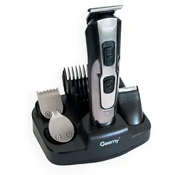 Жіночий тример для обличчя Geemy GM-592, білий, з LED підсвіткою, 6 лез із японської сталі