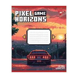 Зошит Yes Pixel game А5 12 аркушів лінія (767775), в асортименті - мініатюра 3