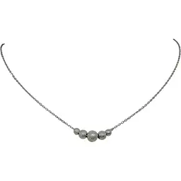 Срібне кольє Qvaliz Кульки. 908-01143