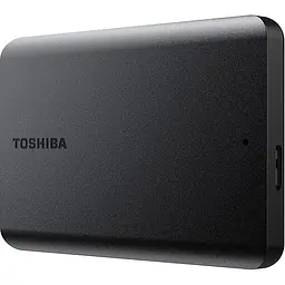 Зовнішній жорсткий диск Toshiba Canvio Basics 2022 1TB (HDTB510EK3AA) [85354] - мініатюра 2