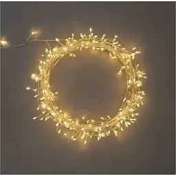 Світлодіодна гірлянда Xmas «Краплі» 30 метрів 900 LED, колір світла Теплий білий, 220В, з пультом ДК - мініатюра 4