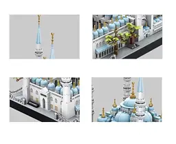 Конструктор Wange Архітектура  Блакитна мечеть The Blue Mosque 5251 Стамбул, Туреччина 3Д 3D, 1129 деталей - мініатюра 3